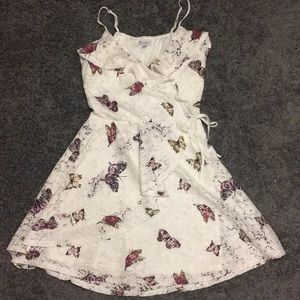 New Without Tags Butterfly Wrap Dress